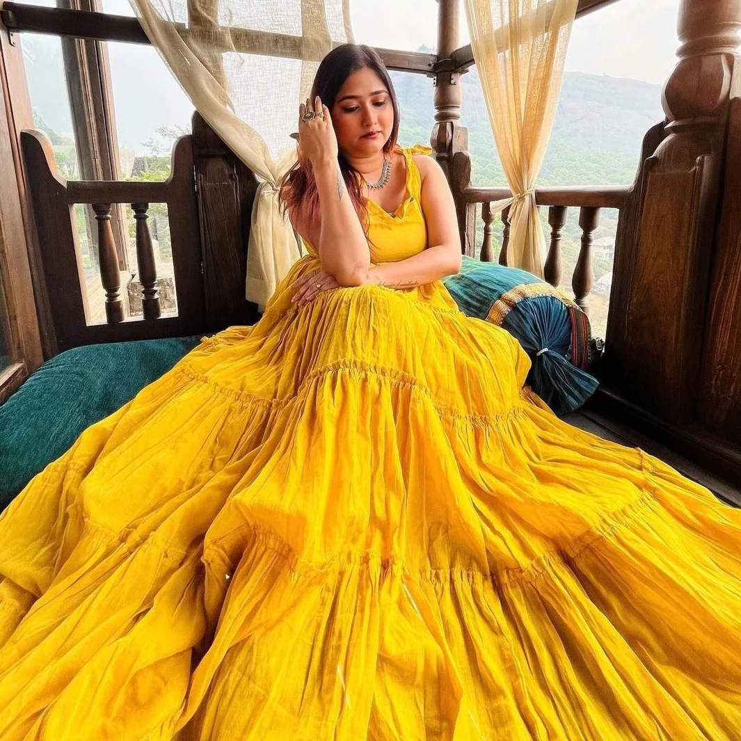 Bunaai Rylee Cotton Maxi Dress - Woolfily