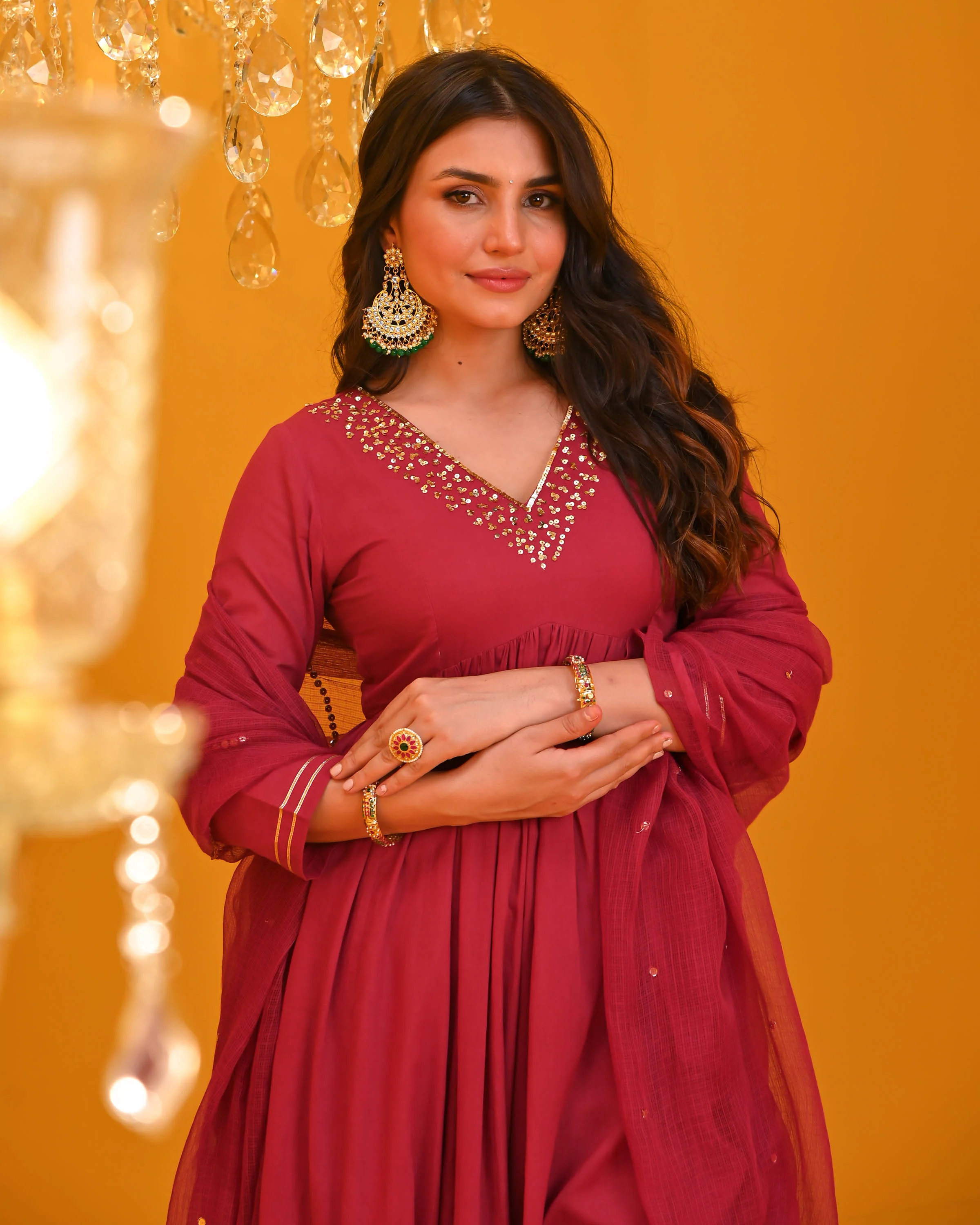 Siya Cotton Suit Set - Woolfily