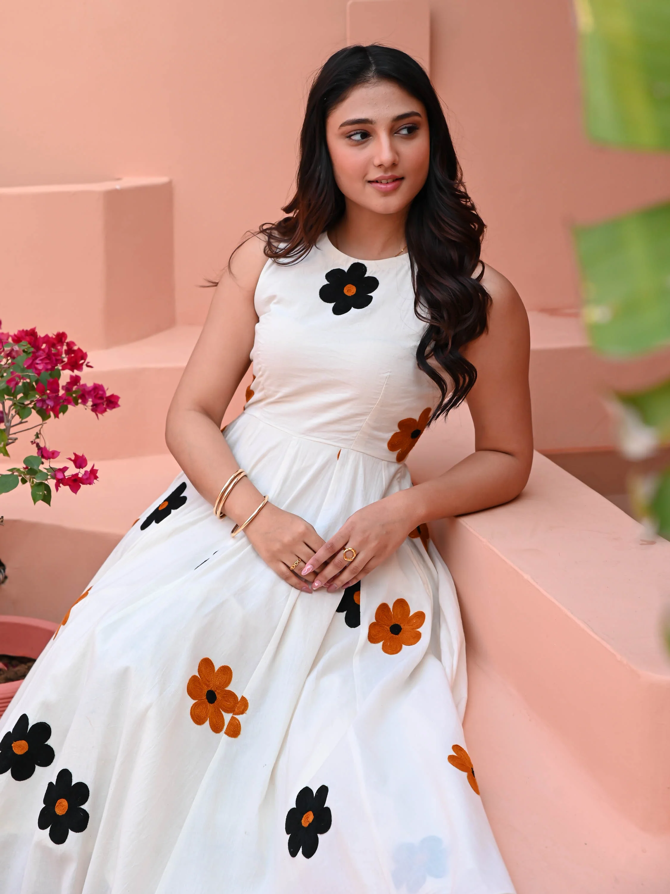 Snow White Embroidered Dress - Woolfily