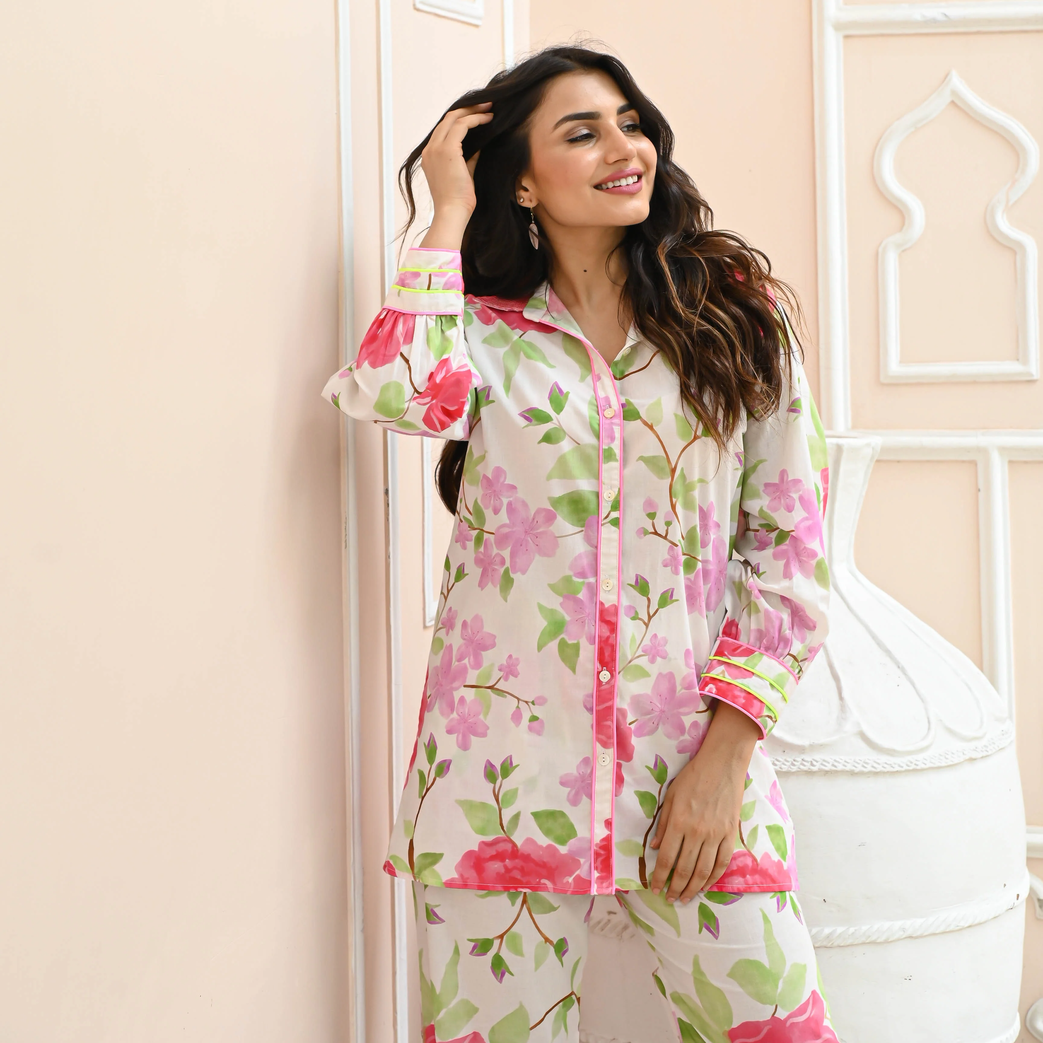 Kamala Floral Co-ord Set - Woolfily