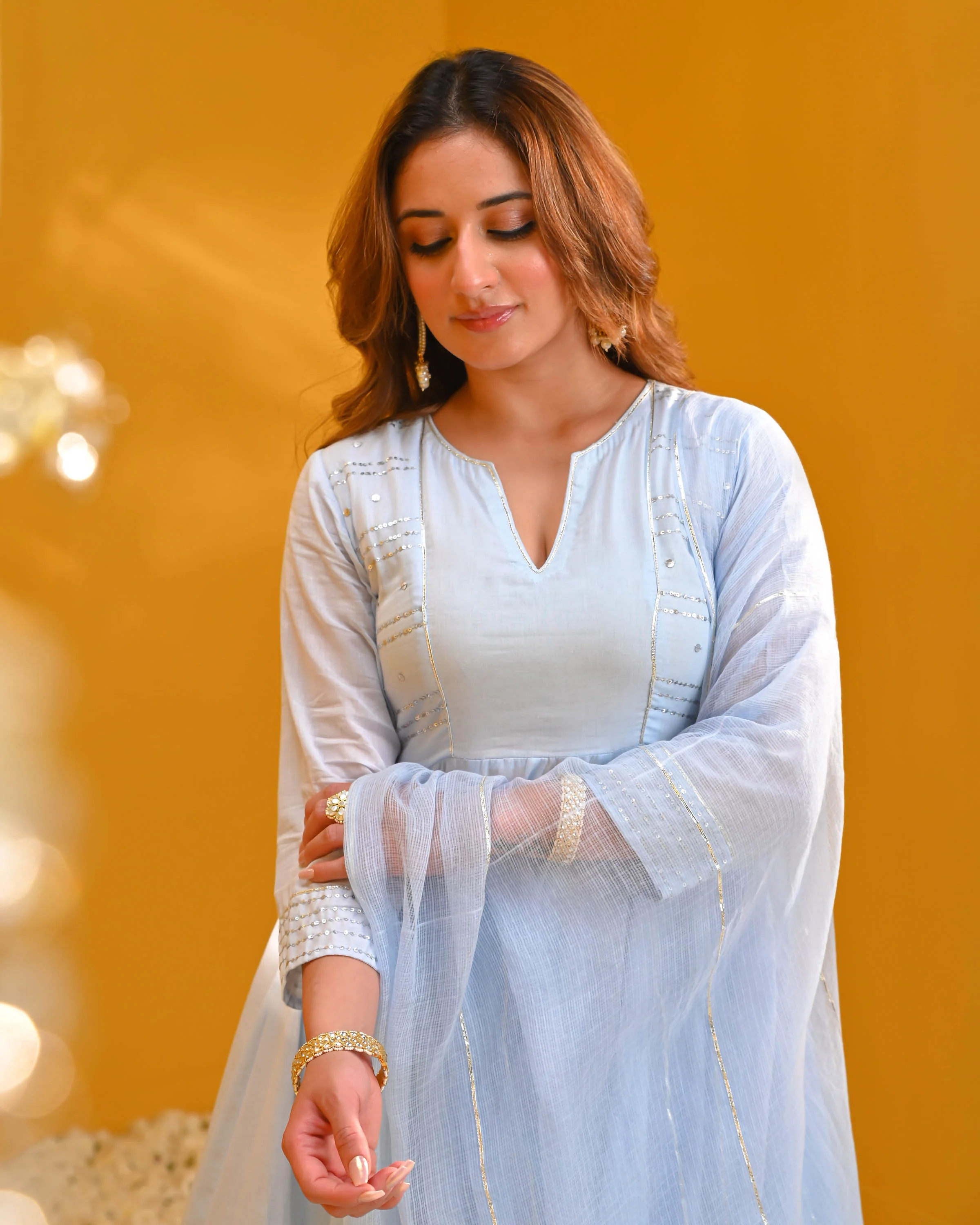 Bhavika Cotton Suit Set - Woolfily