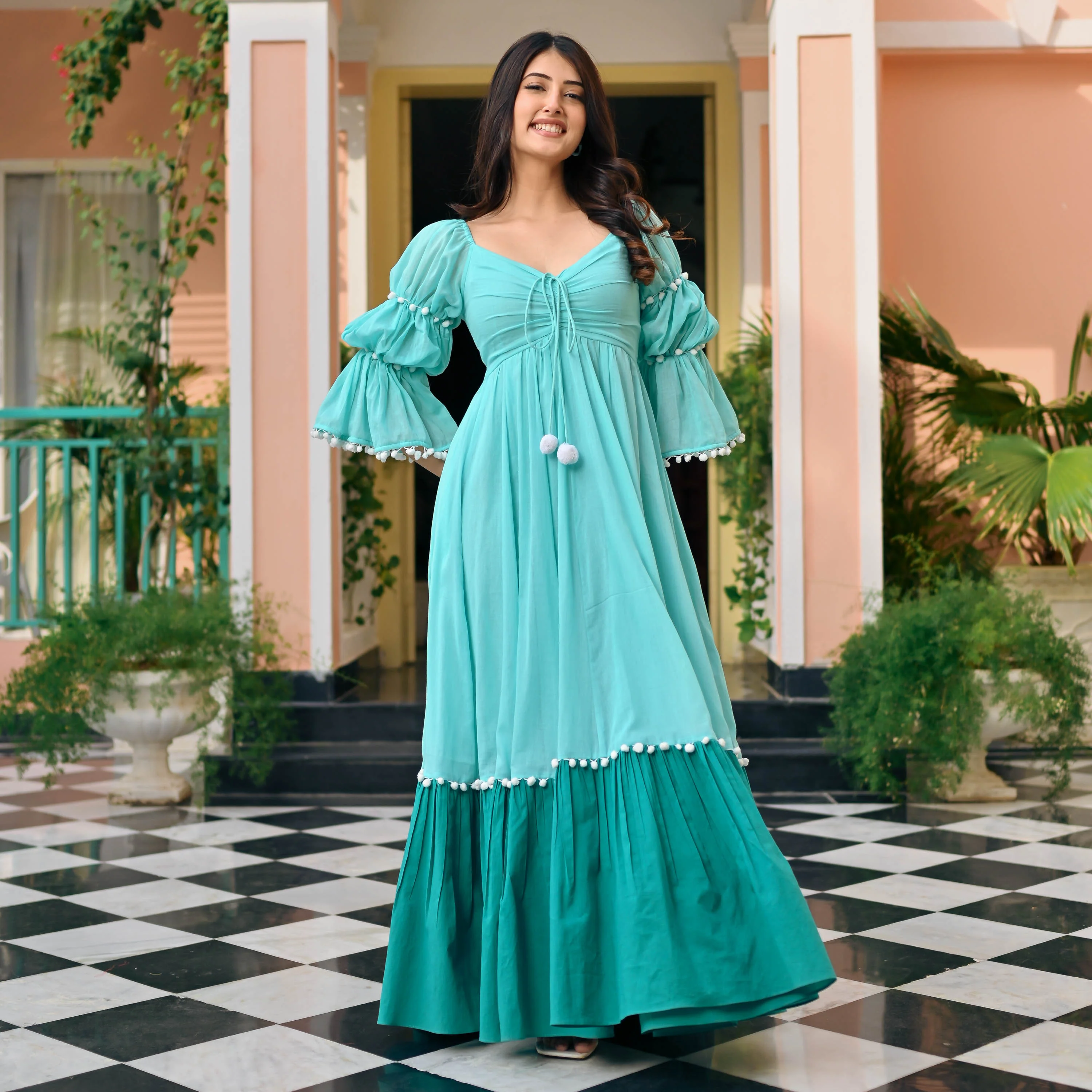 Bunaai Radiant Cotton Dress - Woolfily